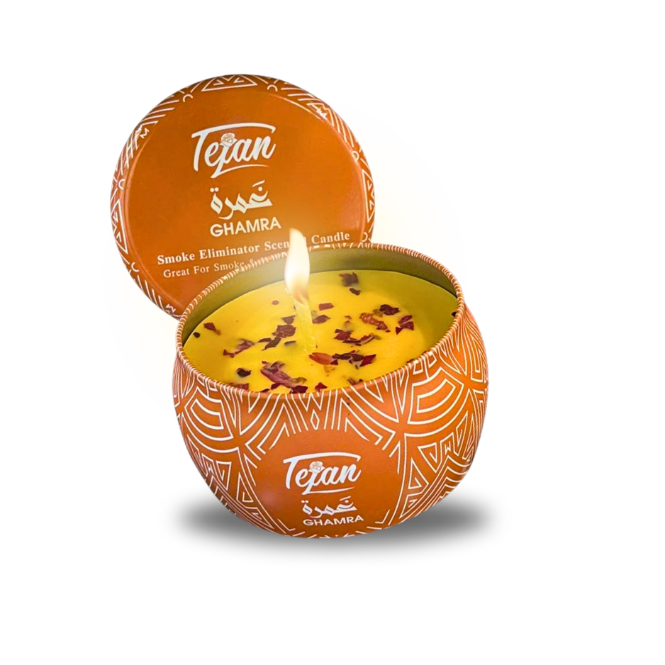 Tejan Smoke Eliminator Scented Candle Display – 12 PCS