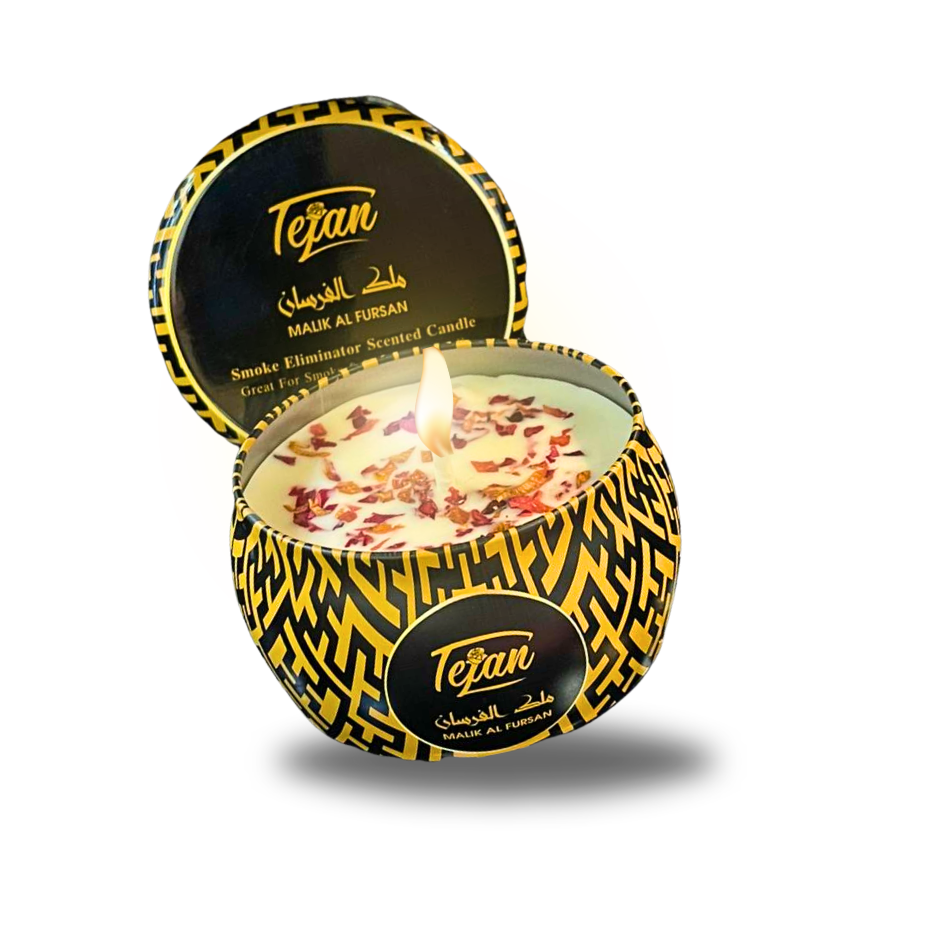 Tejan Smoke Eliminator Scented Candle Display – 12 PCS